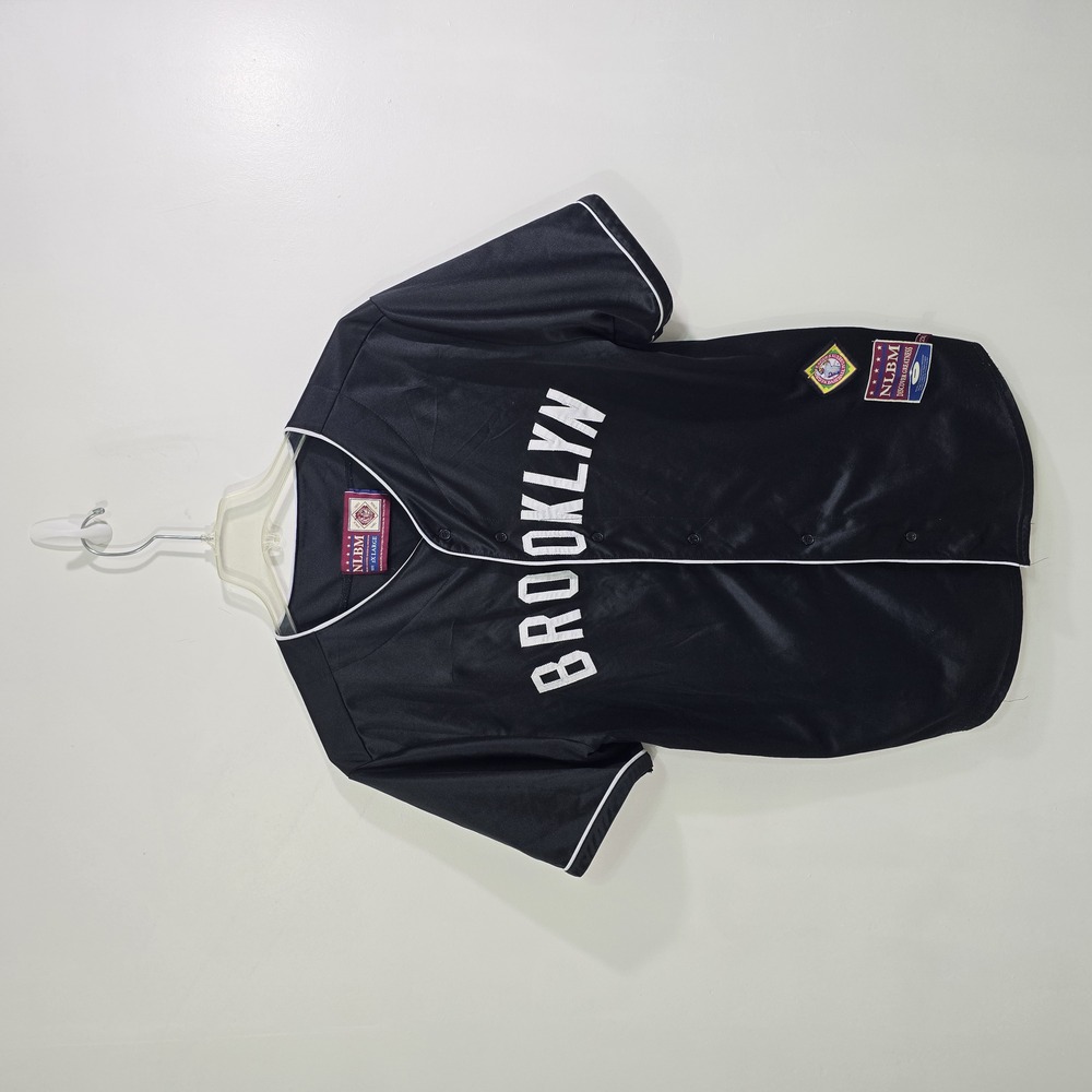 Brooklyn Black Men's Baseball Jersey